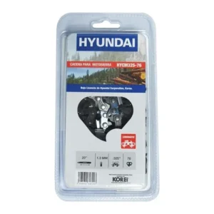 CADENA EN BLISTER 20″ PASO .325″ 1.3 MM 38 DIENTES 76 ESLABONES HYUNDAI – HYCM325-76