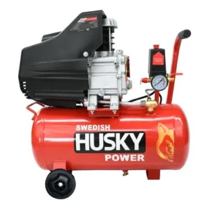 COMPRESOR DE AIRE SWEDISH HUSKY POWER 25 LITROS 2.5 HP C/MANGUERA Y PISTOLA – HKC25MP