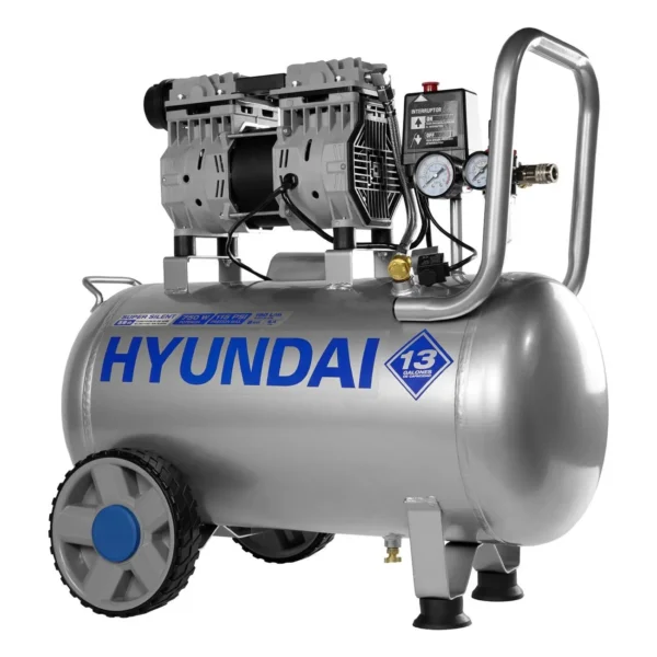 COMPRESOR ELECTRICO 1 HP HYUNDAI 50 LITROS 110V-60HZ - HYK2550 - Imagen 2