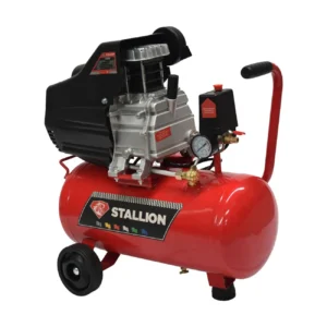 OMPRESOR DE AIRE STALLION 25 LITROS 2.5 HP C/MANGUERA Y PISTOLA – STWR25