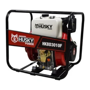 BOMBA DE AGUA AGRICOLA DIESEL SWEDISH HUSKY POWER 10 HP 3X3 ELÉCTRICO 4 TIEMPOS – HKBD3010F