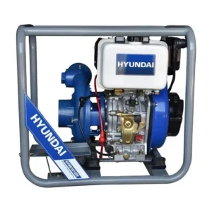 BOMBA DE AGUA AGRICOLA DIESEL HYUNDAI 10 HP 3X3 MANUAL Y ELECTRICO 4 TIEMPOS – HYWD3010EF