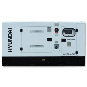 GENERADOR ESTACIONARIO HYUNDAI 98 KVA/78 KW 140 HP – HYEGE80KW