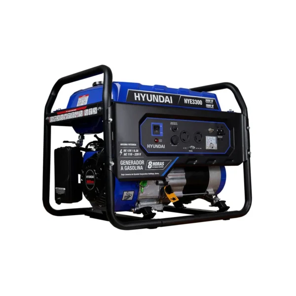 GENERADOR PROFESIONAL HYUNDAI POTENCIA MAXIMA 3000W 110V/220V - HYE3300 - Imagen 4