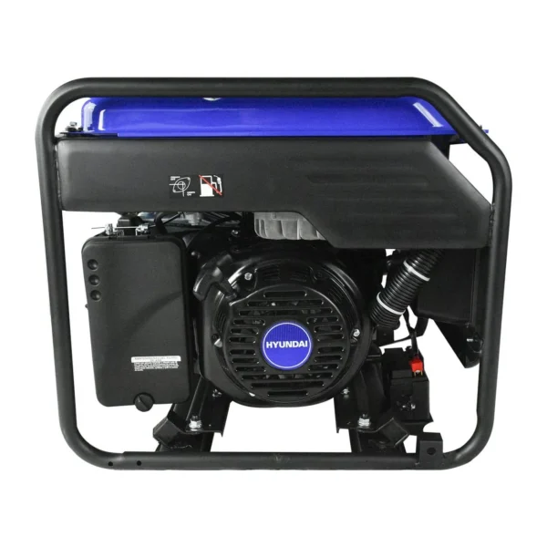 GENERADOR INVERTER HYUNDAI 8.7KW C/MOTOR 15 HP 110V/220V - HYE8800I - Imagen 4