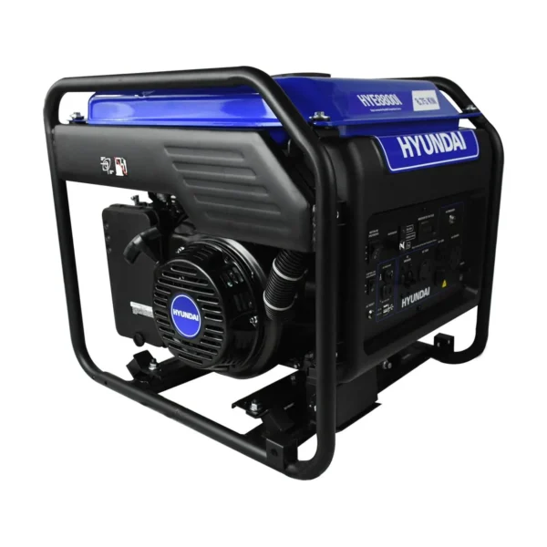 GENERADOR INVERTER HYUNDAI 8.7KW C/MOTOR 15 HP 110V/220V - HYE8800I - Imagen 5