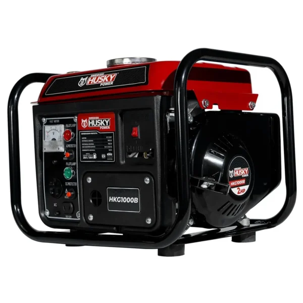 GENERADOR PORTATIL A GASOLINA 2 TIEMPOS SWEDISH HUSKY POWER 750-900W - HKG1000B - Imagen 2