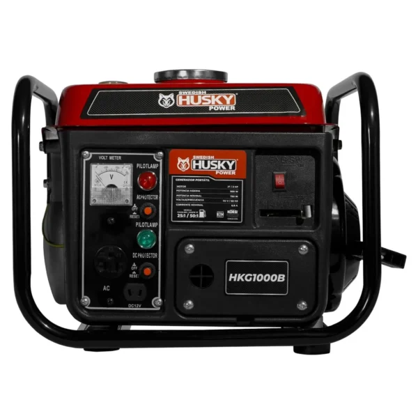 GENERADOR PORTATIL A GASOLINA 2 TIEMPOS SWEDISH HUSKY POWER 750-900W - HKG1000B - Imagen 3