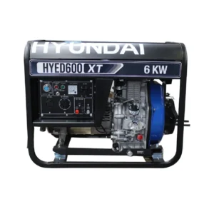 GENERADOR PROFESIONAL DIESEL 6 KW HYUNDAI 10 HP MONOFÁSICO – HYED600XT