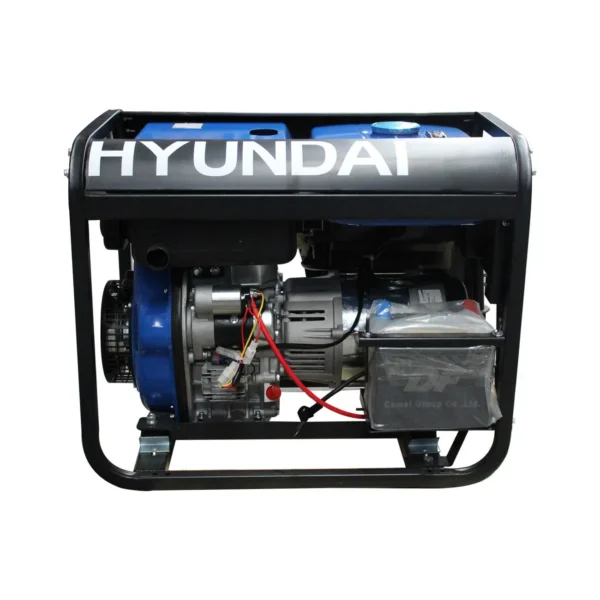 GENERADOR PROFESIONAL DIESEL 6 KW HYUNDAI 10 HP MONOFÁSICO - HYED600XT - Imagen 4