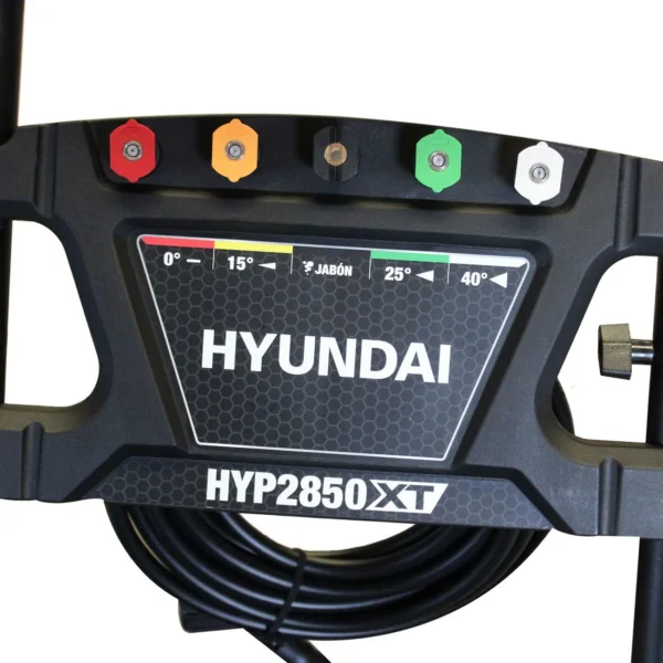 HIDROLAVADORA HYUNDAI AXIAL 4.5 HP 2700 PSI 186 BAR C/BASE ABATIBLE - HYP2850XT - Imagen 7