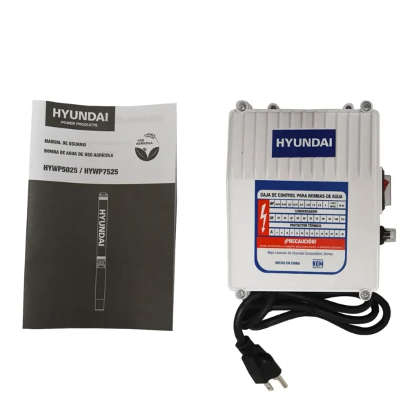 BOMBA DE AGUA HYUNDAI 1/2 HP MONOFÁSICA DESCARGA 1 PULGADAS 110V/60HZ - HYWP5025 - Imagen 2