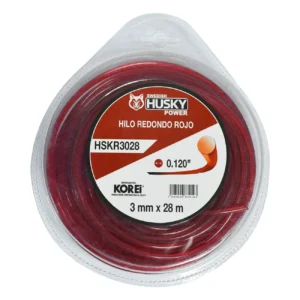 HILO REDONDO ROJO 3 MM (0.095″) 28M – HSKR3028