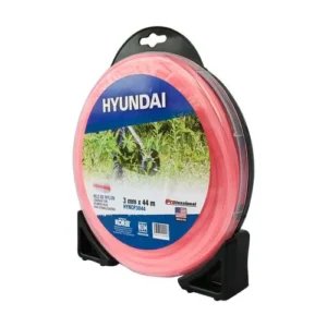 HILO NYLON CUADRADO CON POLIMERO ROJO PARA DESMALEZADORA 3.0MM X 44M – HYNCP3044