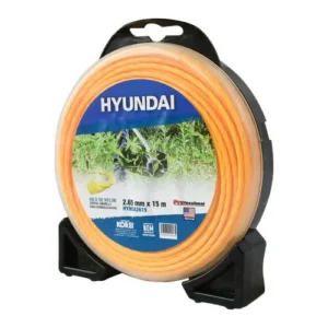 HILO NYLON ESPIRAL AMARILLO PARA DESMALEZADORA 2.4MM X 15M – HYNEA2615