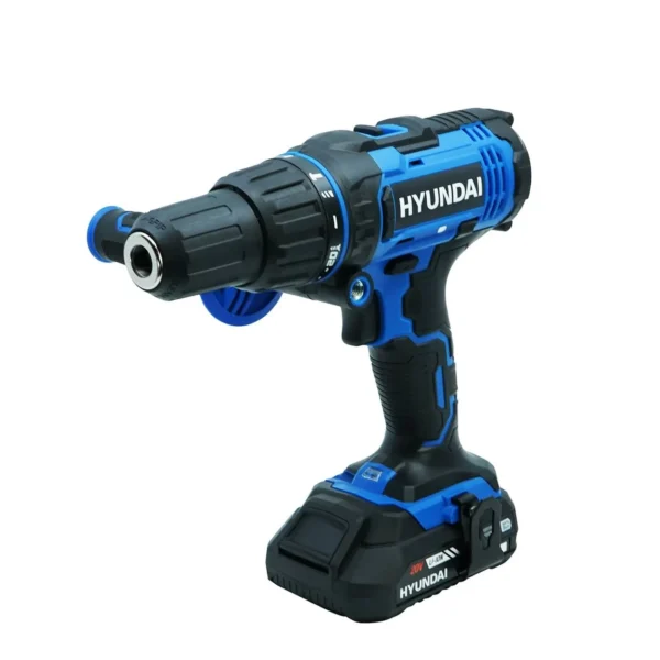 TALADRO DE IMPACTO DE BATERIA HYUNDAI 20V C/ESTUCHE Y ACCESORIOS - HYKCI20 - Imagen 6