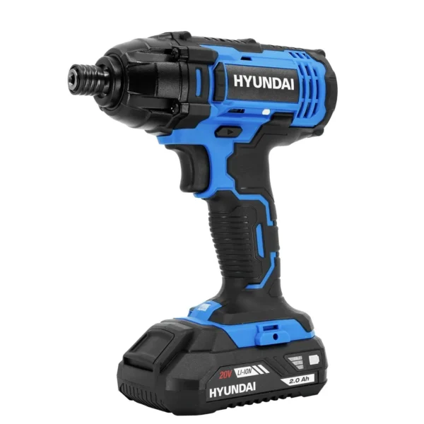 KIT TALADRO Y ATORNILLADOR DE IMPACTO DE BATERIA HYUNDAI 20V - HYKTAI20 - Imagen 4