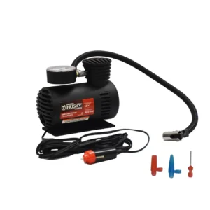 MINI COMPRESOR DE AIRE SWEDISH HUSKY POWER 12V 300 PSI MANGUERA 40 CM – TWISTER12