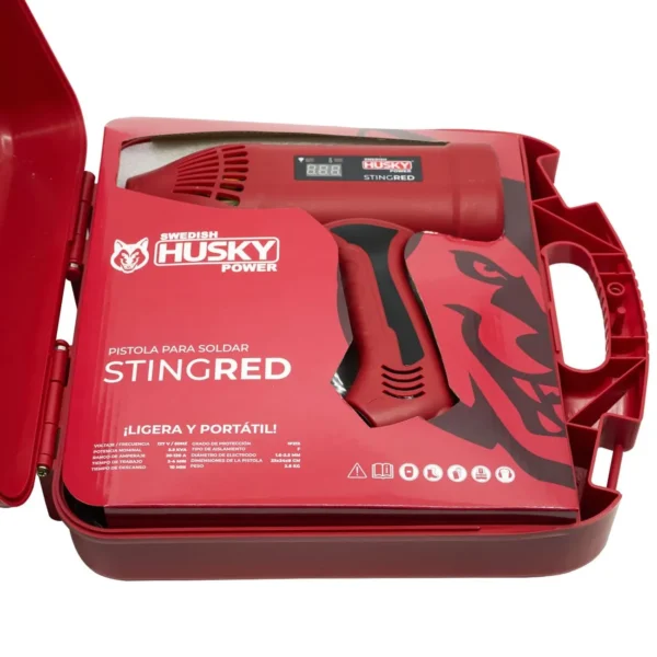 PISTOLA SOLDADORA SWEDISH HUSKY POWER 110V/120A 60 HZ - STINGRED - Imagen 5