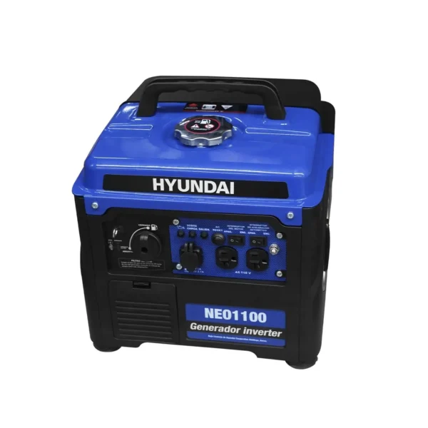 GENERADOR HYUNDAI INVERTER ABIERTO 1,100W 110V/60HZ 4 TIEMPOS - NEO1100 - Imagen 3