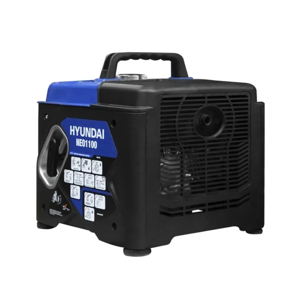 GENERADOR HYUNDAI INVERTER ABIERTO 1,100W 110V/60HZ 4 TIEMPOS - NEO1100 - Imagen 6