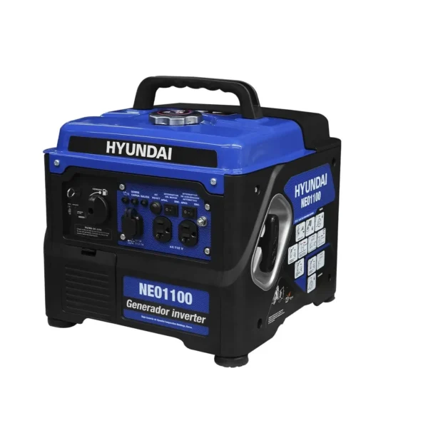 GENERADOR HYUNDAI INVERTER ABIERTO 1,100W 110V/60HZ 4 TIEMPOS - NEO1100 - Imagen 7