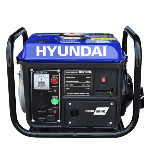 GENERADOR HYUNDAI PORTATIL A GASOLINA 800-1000W - HHY1000