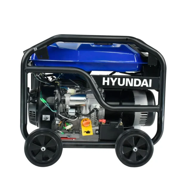 GENERADOR PROFESIONAL HYUNDAI 7250W C/MOTOR 15 HP 110V/220V - HYE7250 - Imagen 6