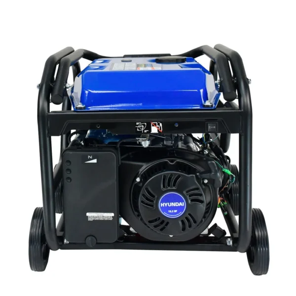 GENERADOR PROFESIONAL HYUNDAI 7250W C/MOTOR 15 HP 110V/220V - HYE7250 - Imagen 8