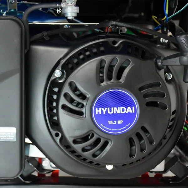 GENERADOR PROFESIONAL HYUNDAI 7250W C/MOTOR 15 HP 110V/220V - HYE7250 - Imagen 9